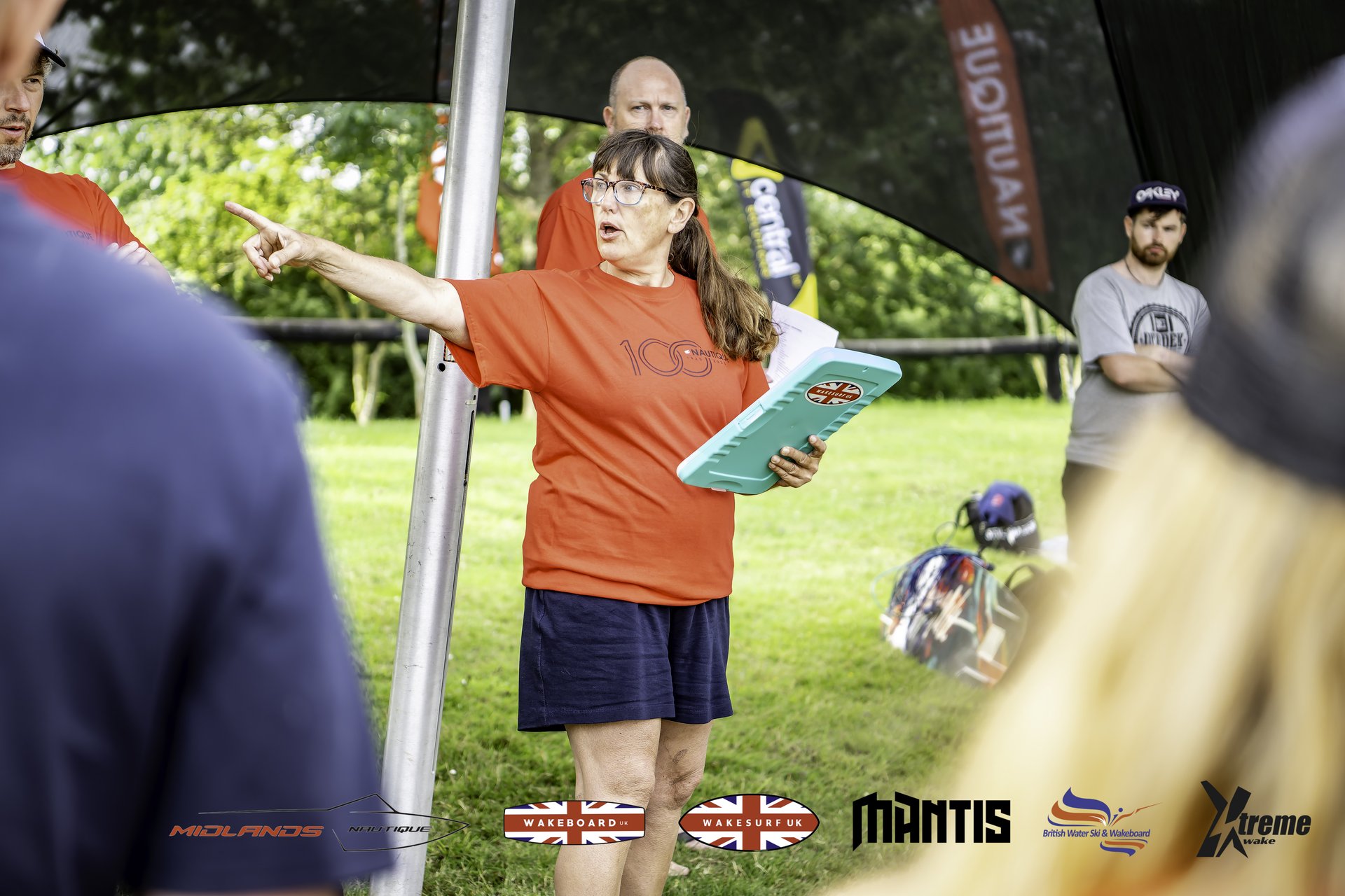 Rider at the 2024 Midlands Nautique UK Wake Nationals Wakesurf