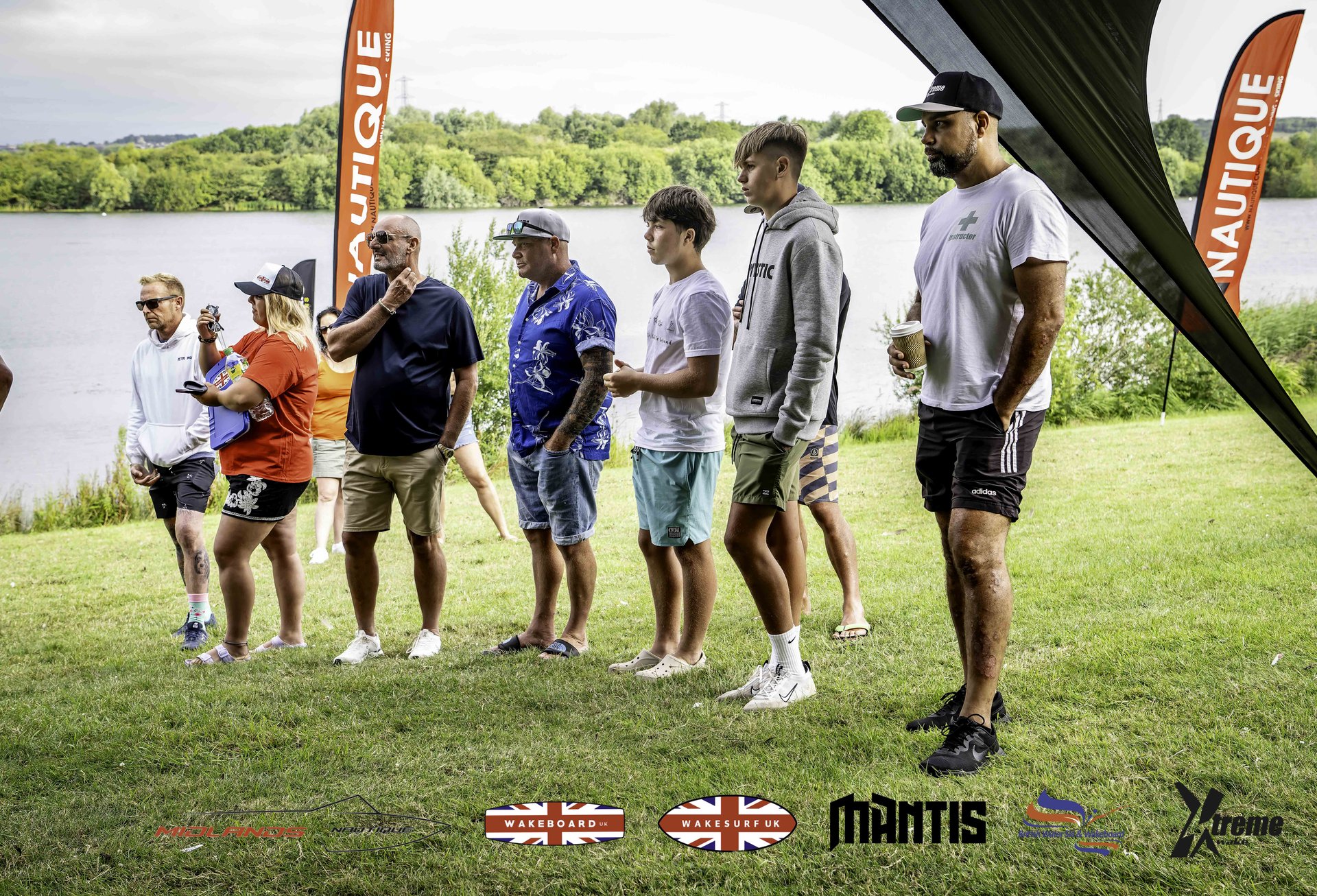 Rider at the 2024 Midlands Nautique UK Wake Nationals Wakesurf