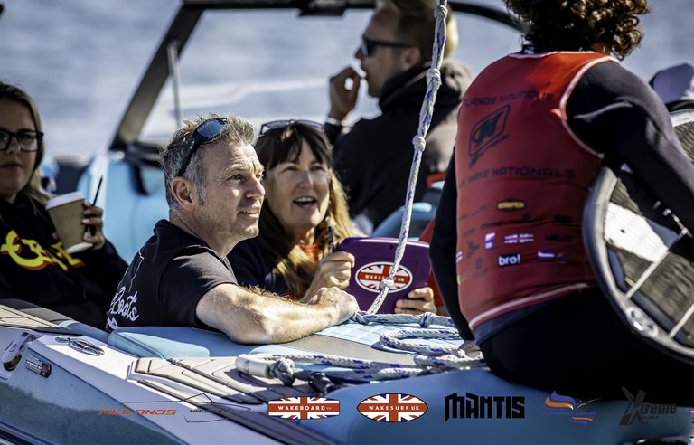 Rider at the 2024 Midlands Nautique UK Wake Nationals Wakesurf - Photos Mantis Pro Media