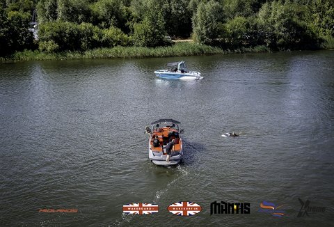 Rider at the 2024 Midlands Nautique UK Wake Nationals Wakesurf - Photos Mantis Pro Media