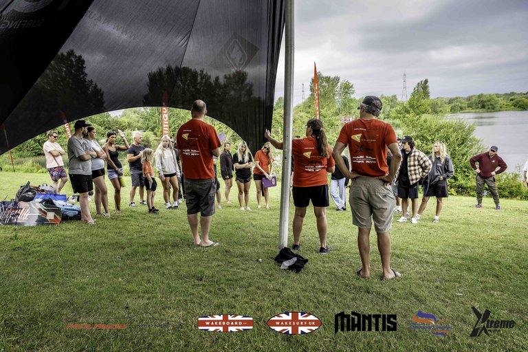 Rider at the 2024 Midlands Nautique UK Wake Nationals Wakesurf - Photos Mantis Pro Media