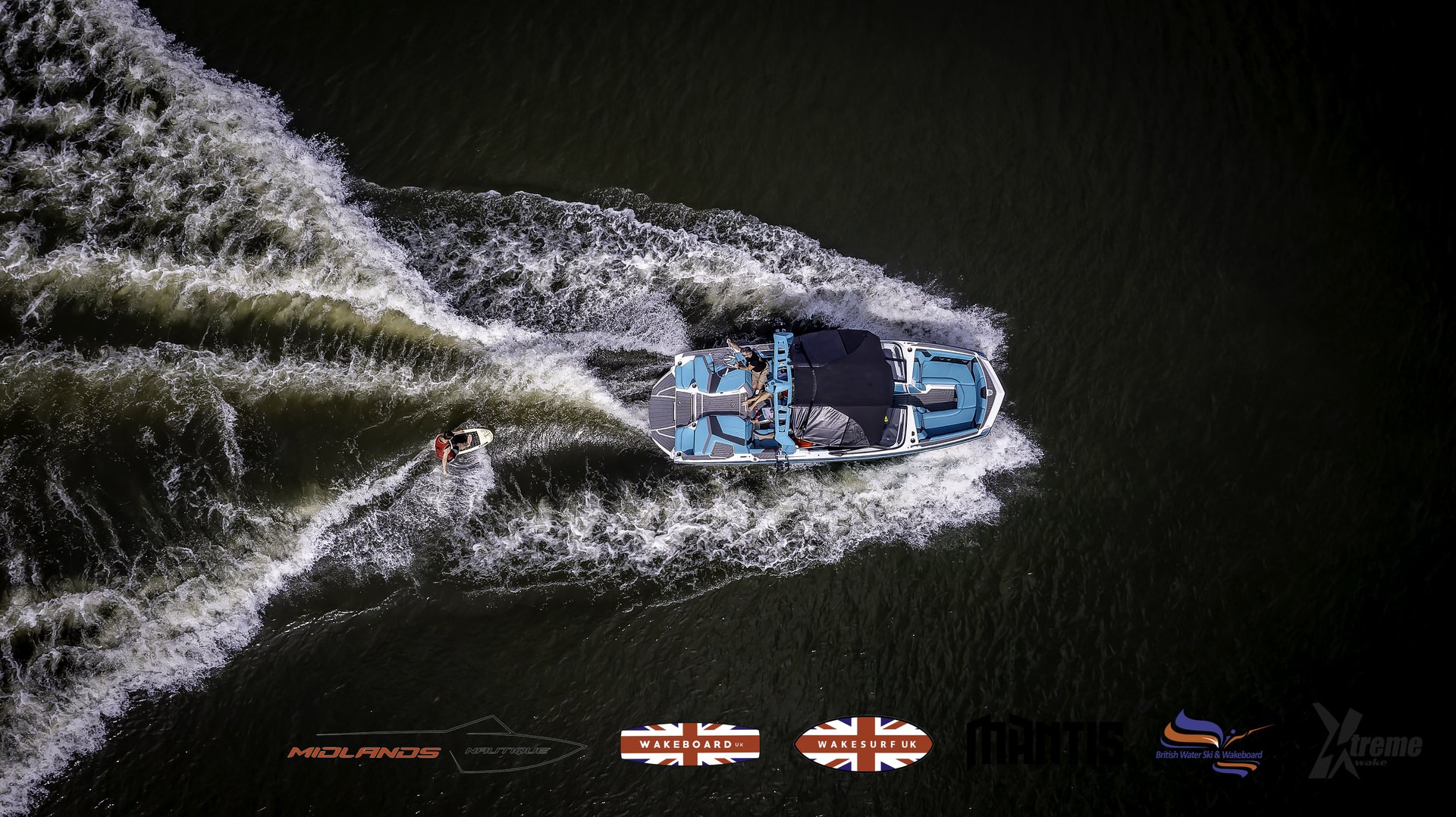 Rider at the 2024 Midlands Nautique UK Wake Nationals Wakesurf
