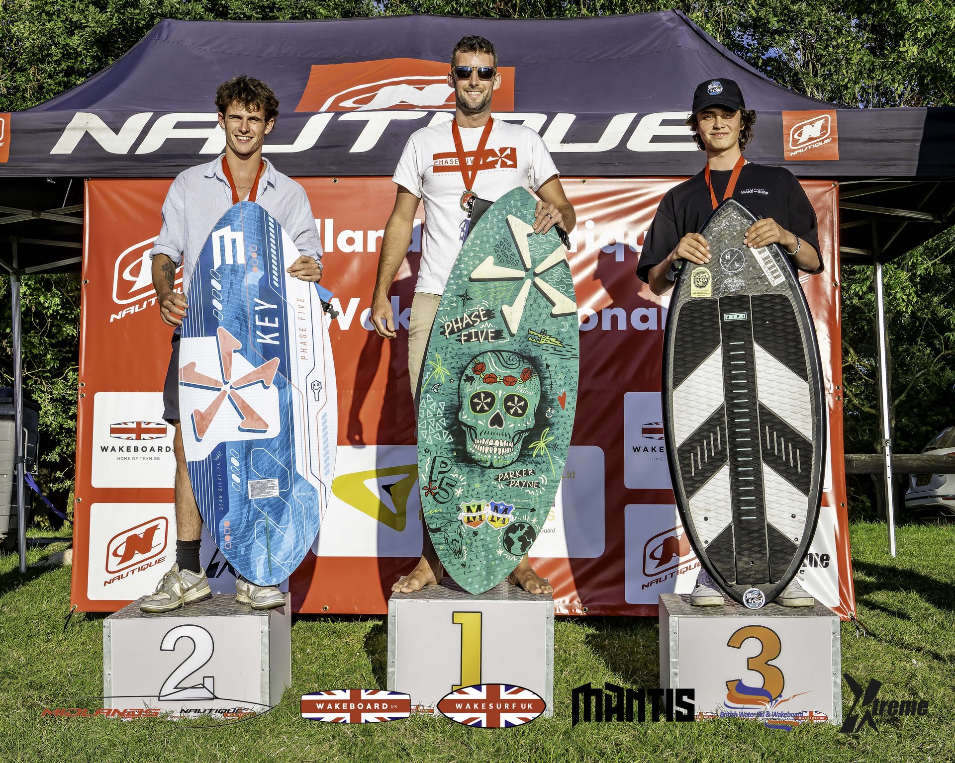 Rider at the 2024 Midlands Nautique UK Wake Nationals Wakesurf