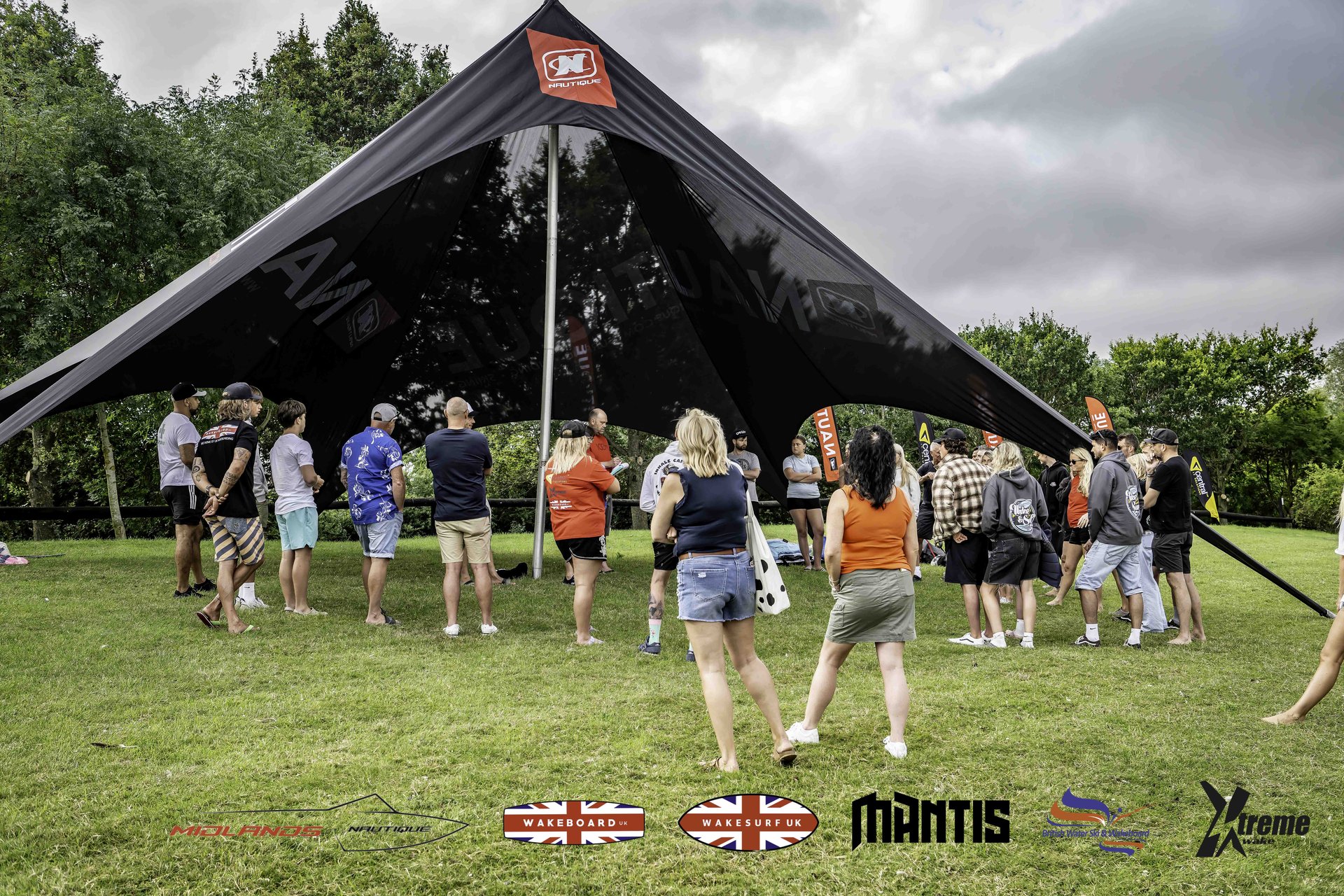 Rider at the 2024 Midlands Nautique UK Wake Nationals Wakesurf