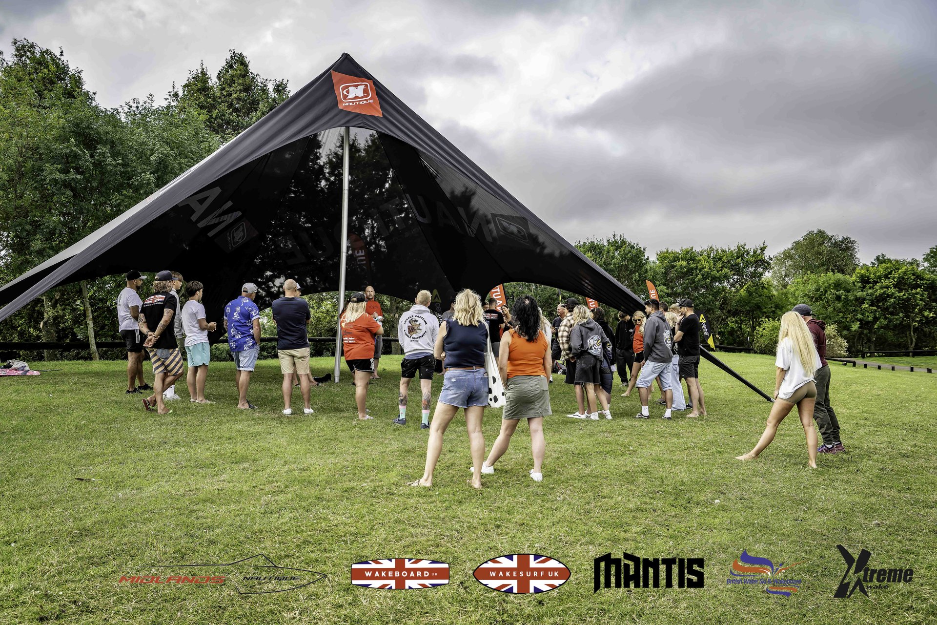 Rider at the 2024 Midlands Nautique UK Wake Nationals Wakesurf