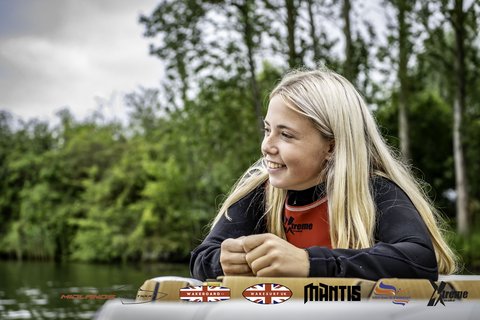 Rider at the 2024 Midlands Nautique UK Wake Nationals Wakesurf - Photos Mantis Pro Media