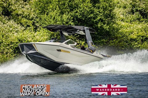 Rider at the 2024 Midlands Nautique Wake Open - Photo Mantis Pro Media