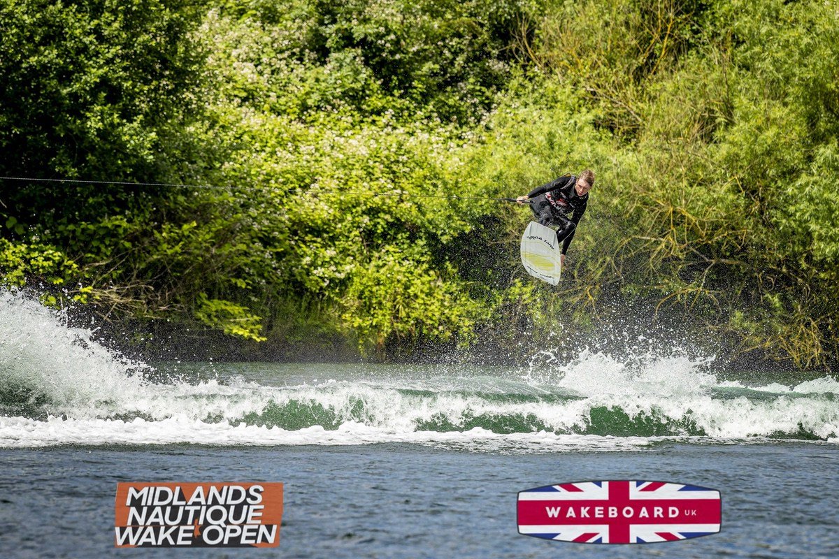 Rider at the 2024 Midlands Nautique Wake Open