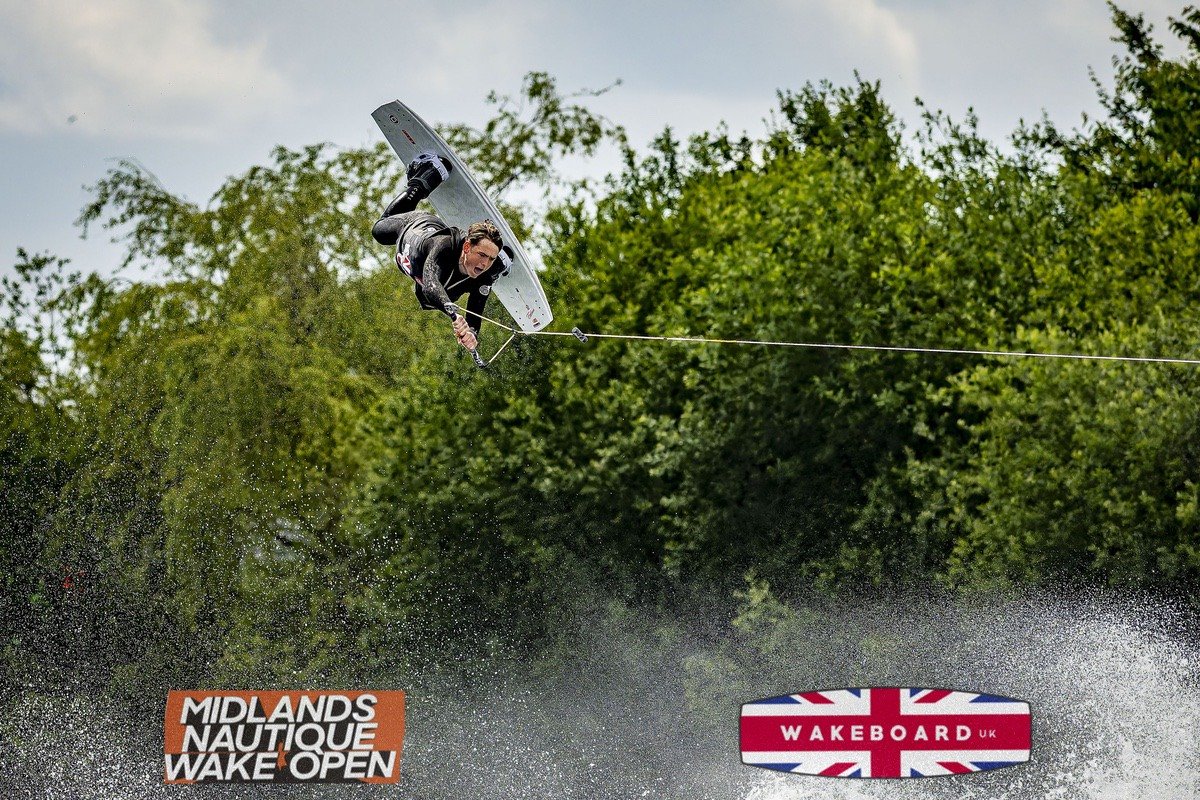 Rider at the 2024 Midlands Nautique Wake Open