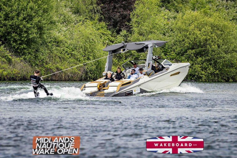 Rider at the 2024 Midlands Nautique Wake Open - Photo Mantis Pro Media
