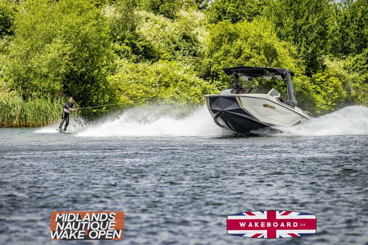 Rider at the 2024 Midlands Nautique Wake Open