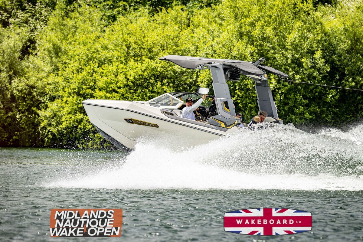 Rider at the 2024 Midlands Nautique Wake Open