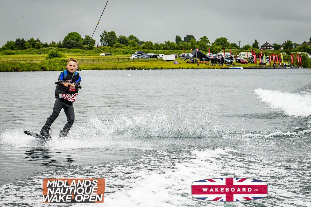 Rider at the 2024 Midlands Nautique Wake Open
