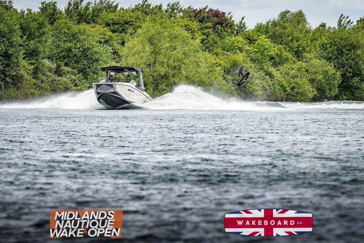 Rider at the 2024 Midlands Nautique Wake Open