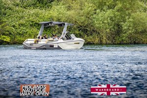 Rider at the 2024 Midlands Nautique Wake Open - Photo Mantis Pro Media