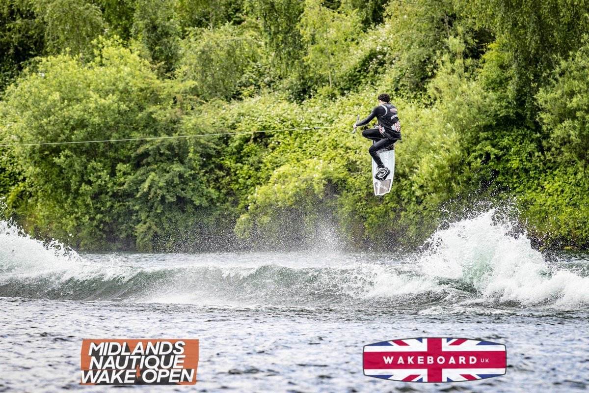 Rider at the 2024 Midlands Nautique Wake Open