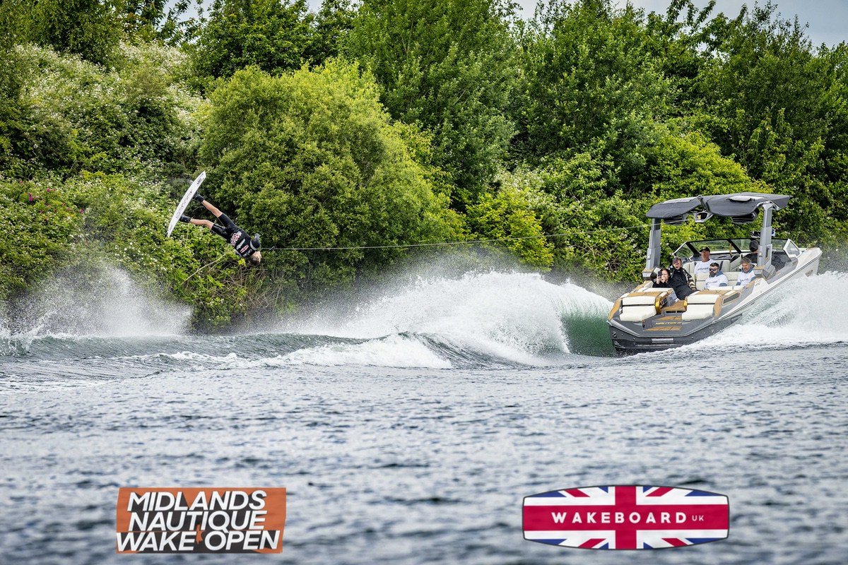 Rider at the 2024 Midlands Nautique Wake Open
