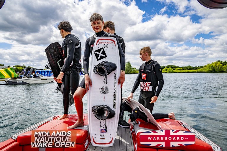 Rider at the 2024 Midlands Nautique Wake Open - Photo Mantis Pro Media
