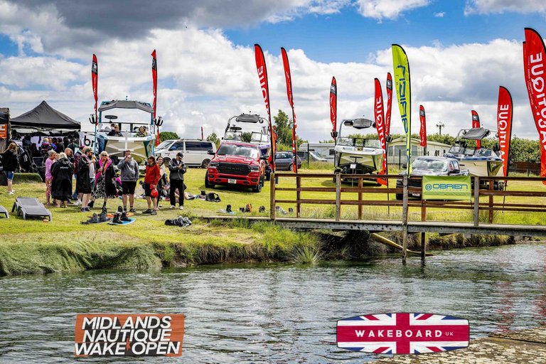 Rider at the 2024 Midlands Nautique Wake Open - Photo Mantis Pro Media