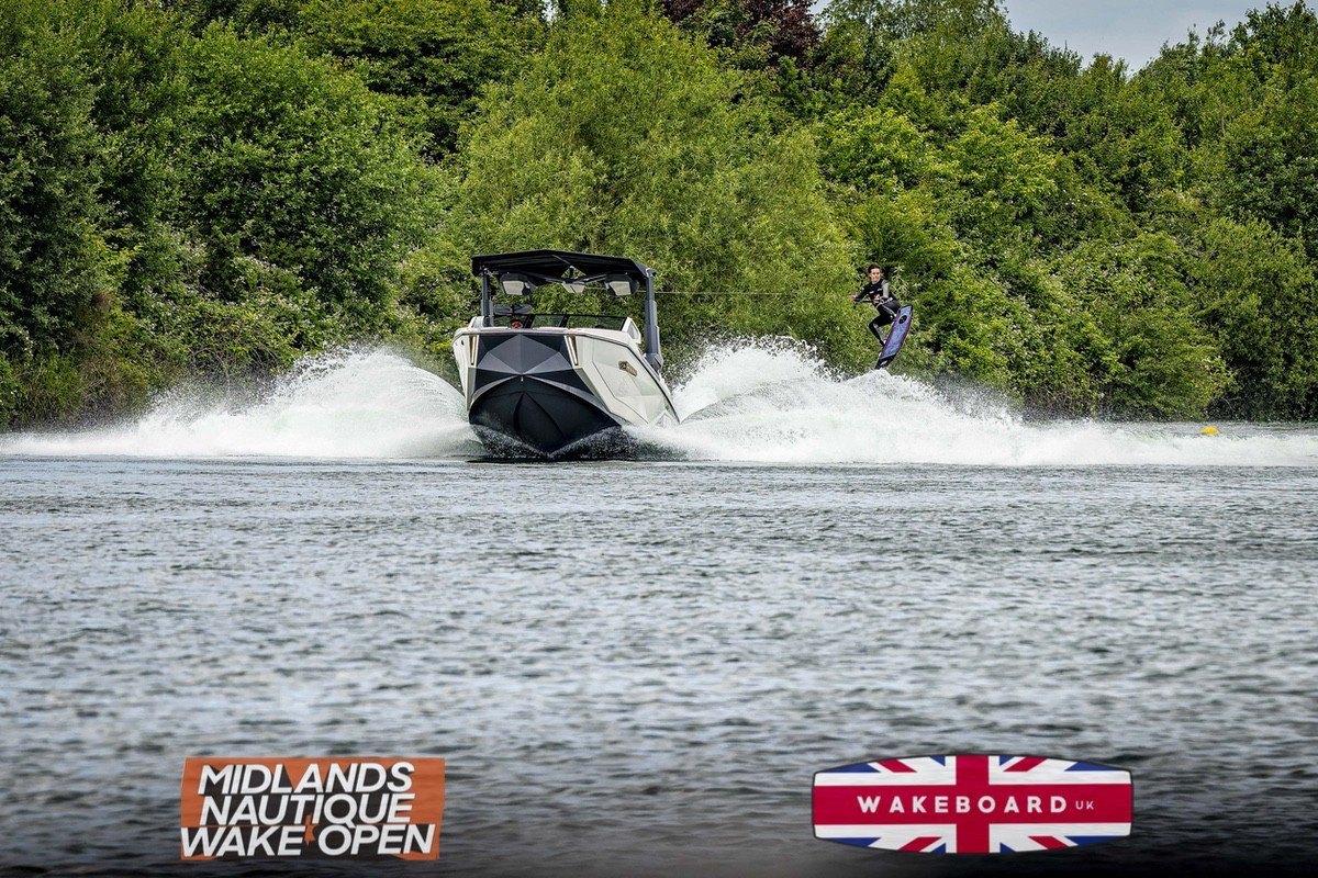 Rider at the 2024 Midlands Nautique Wake Open