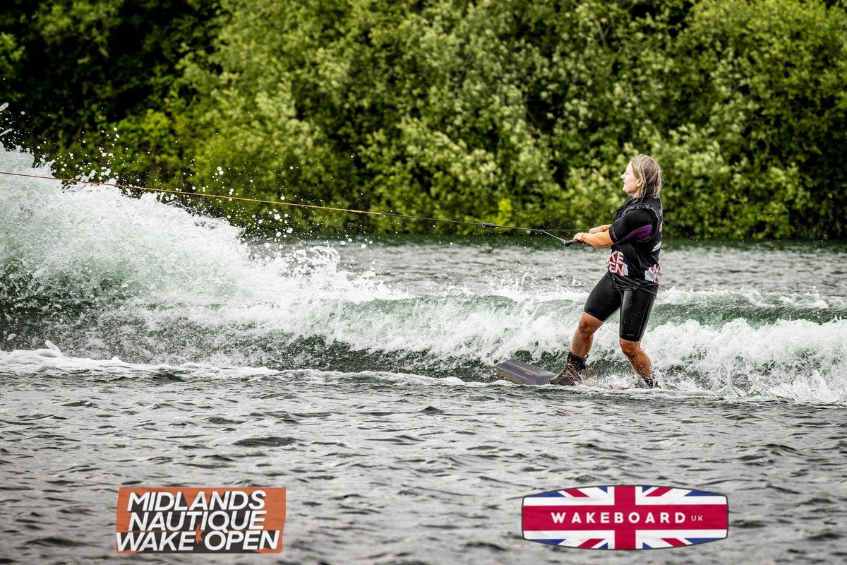 Rider at the 2024 Midlands Nautique Wake Open