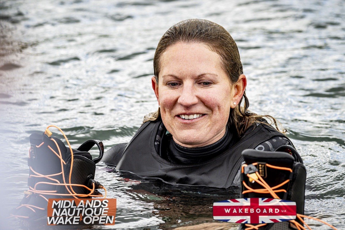 Rider at the 2024 Midlands Nautique Wake Open