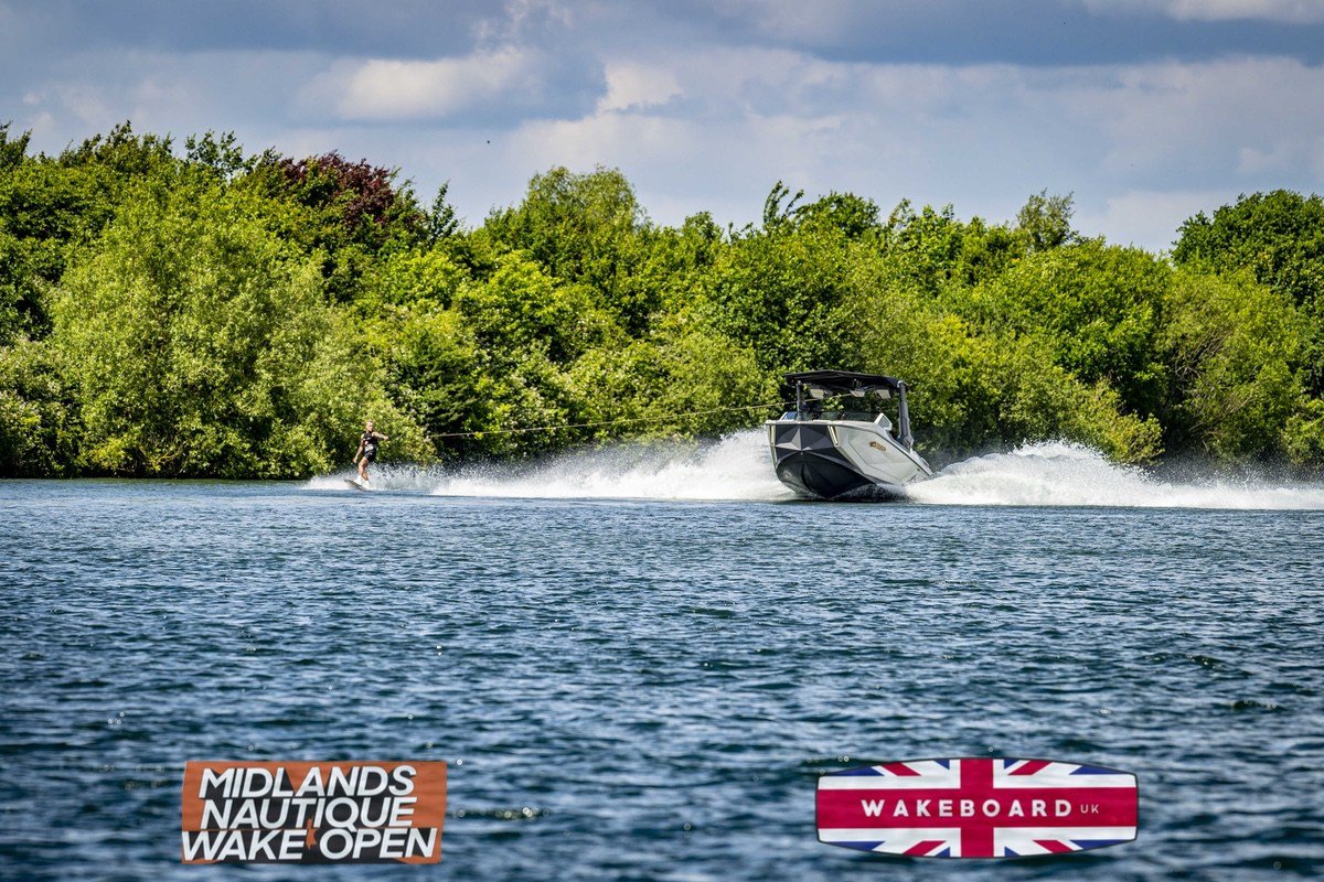 Rider at the 2024 Midlands Nautique Wake Open
