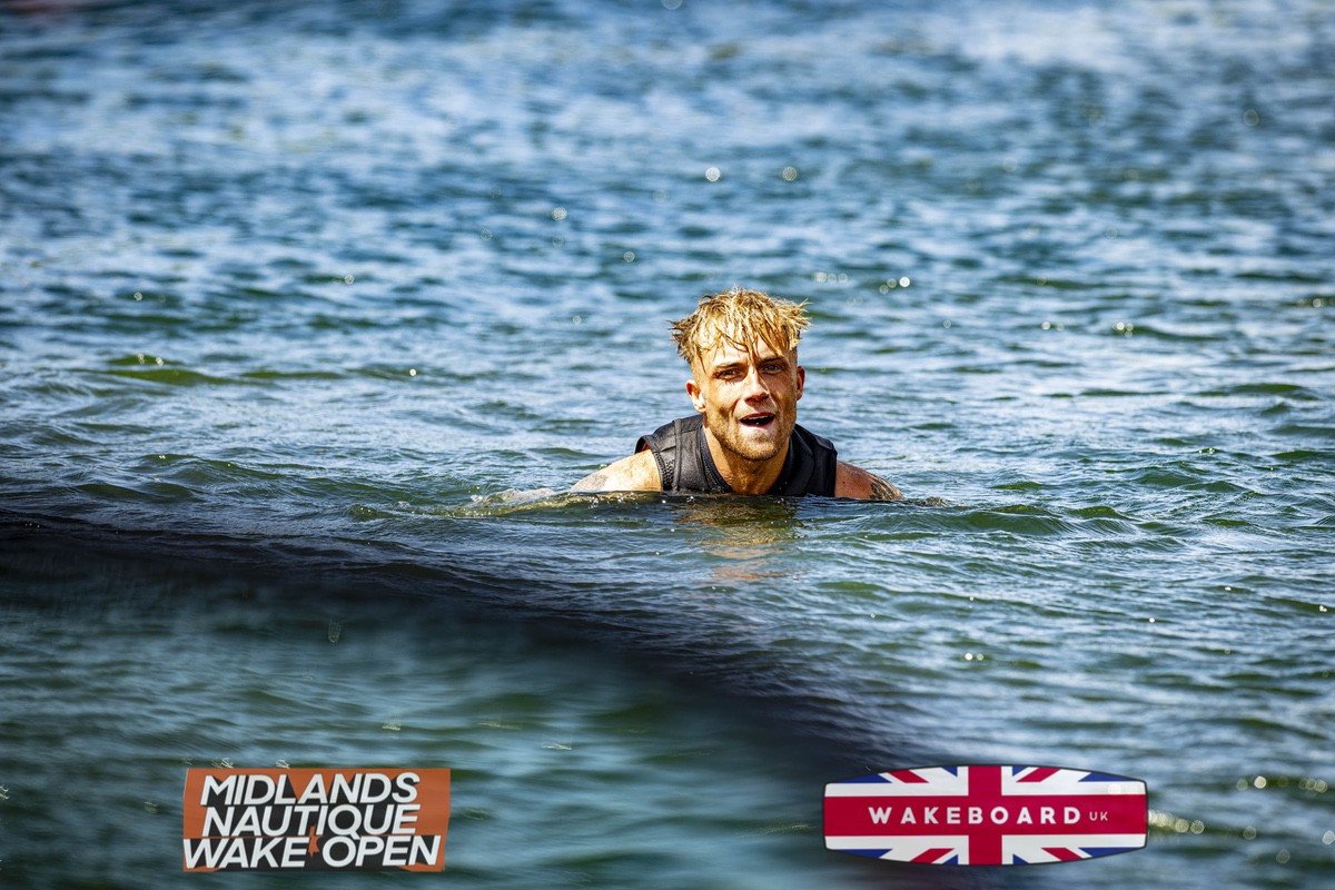 Rider at the 2024 Midlands Nautique Wake Open