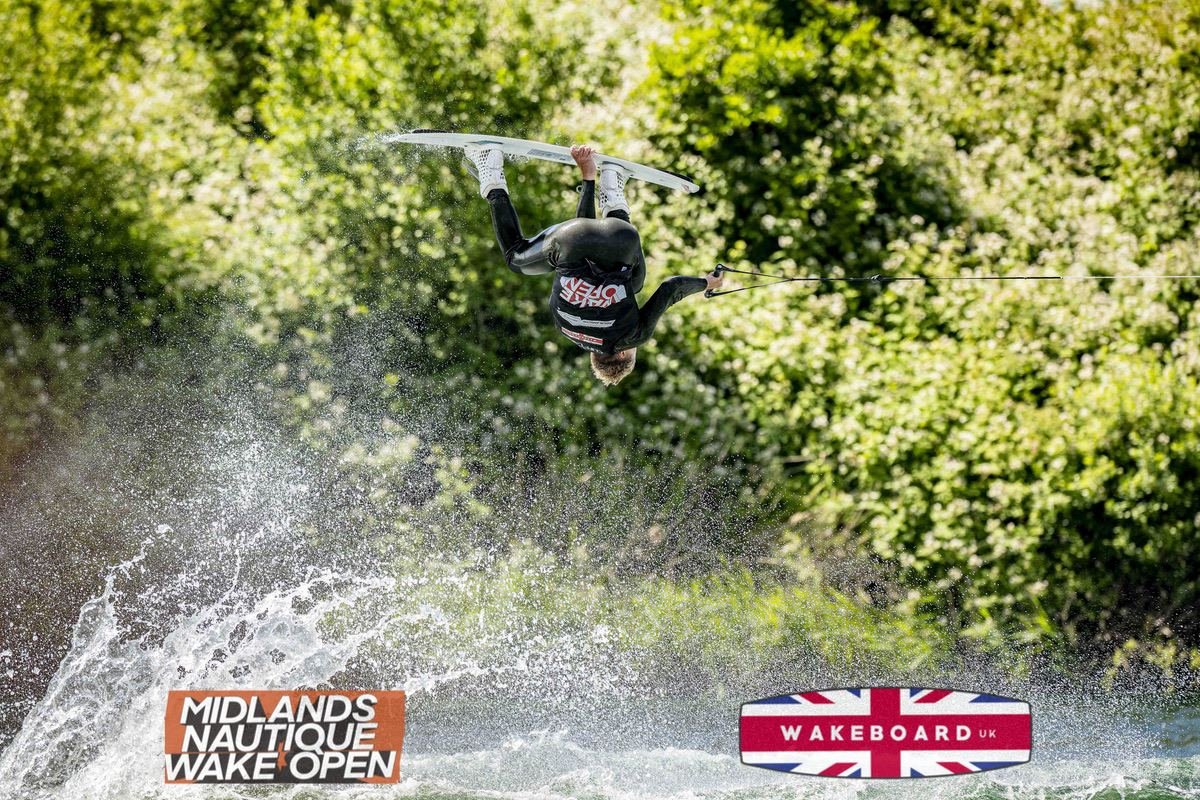 Rider at the 2024 Midlands Nautique Wake Open