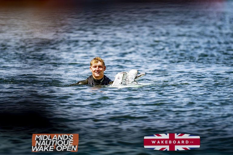 Rider at the 2024 Midlands Nautique Wake Open - Photo Mantis Pro Media