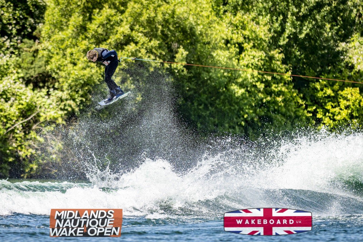 Rider at the 2024 Midlands Nautique Wake Open