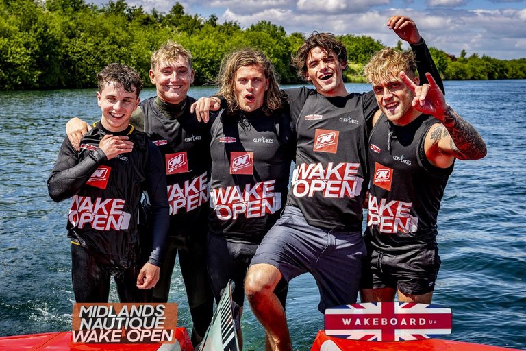 Rider at the 2024 Midlands Nautique Wake Open - Photo Mantis Pro Media