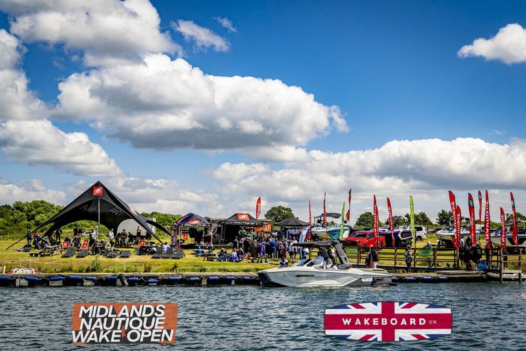 Rider at the 2024 Midlands Nautique Wake Open - Photo Mantis Pro Media