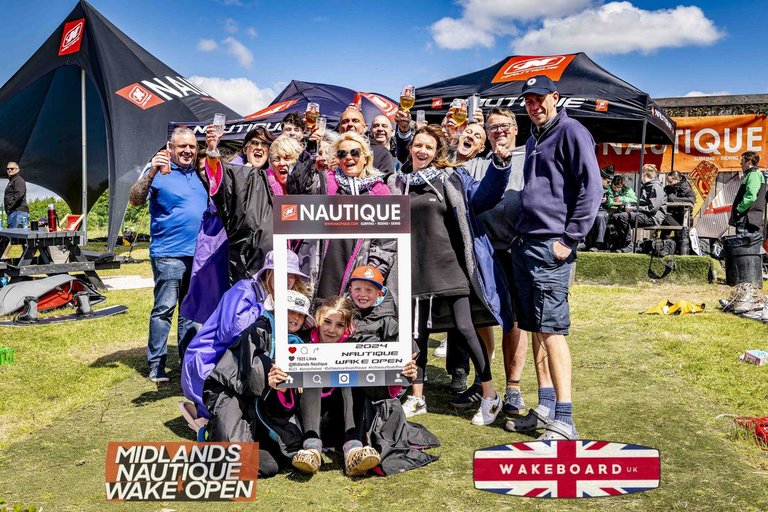 Rider at the 2024 Midlands Nautique Wake Open - Photo Mantis Pro Media