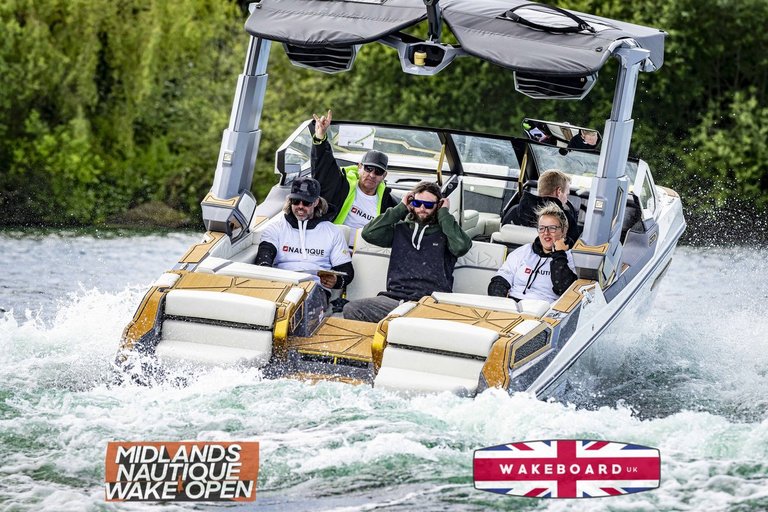Rider at the 2024 Midlands Nautique Wake Open - Photo Mantis Pro Media