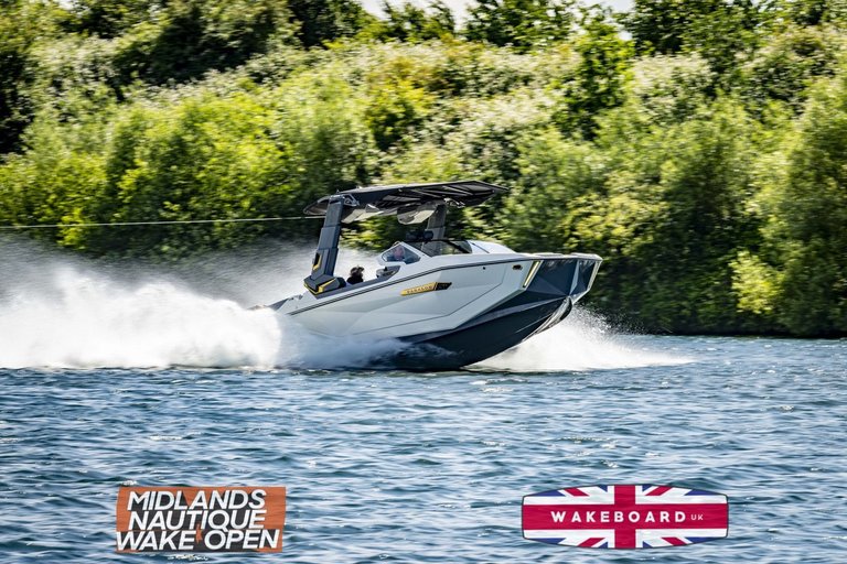 Rider at the 2024 Midlands Nautique Wake Open - Photo Mantis Pro Media