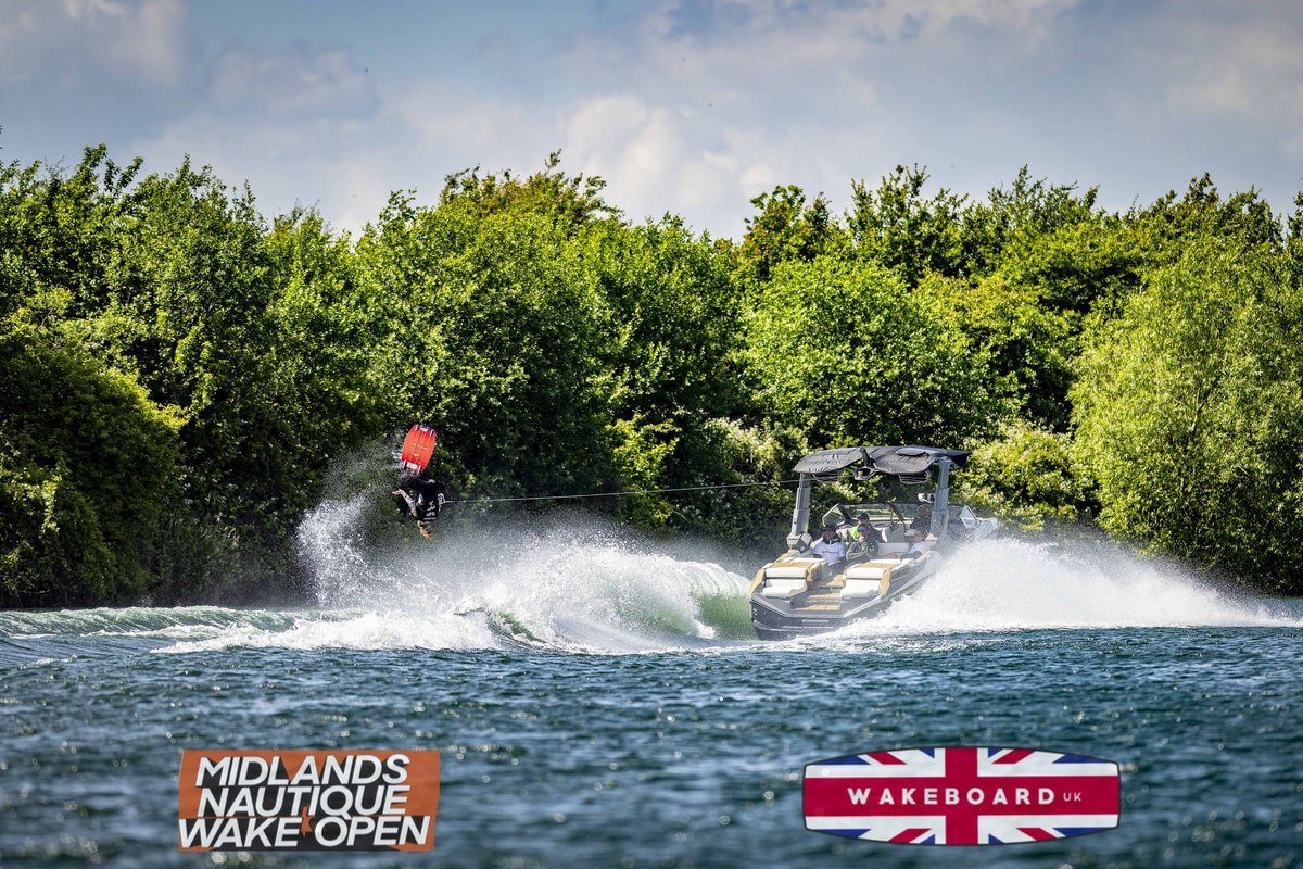 Rider at the 2024 Midlands Nautique Wake Open