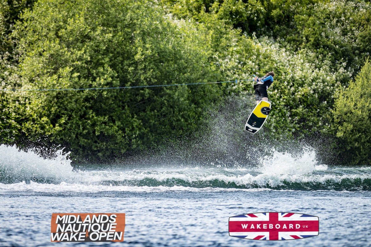 Rider at the 2024 Midlands Nautique Wake Open
