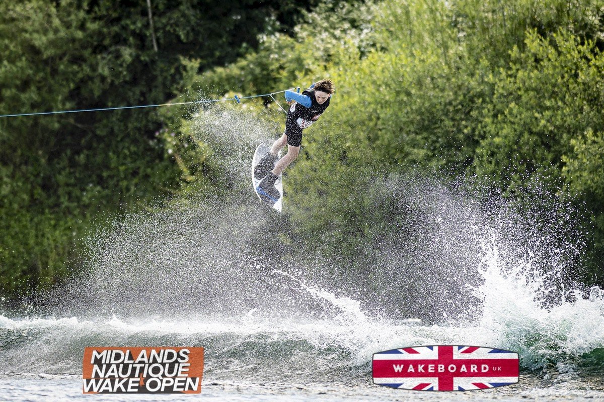 Rider at the 2024 Midlands Nautique Wake Open