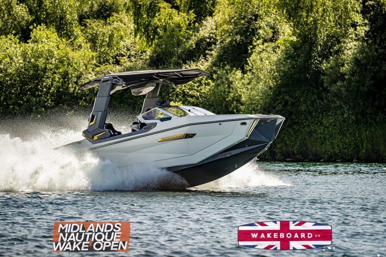 Rider at the 2024 Midlands Nautique Wake Open - Photo Mantis Pro Media