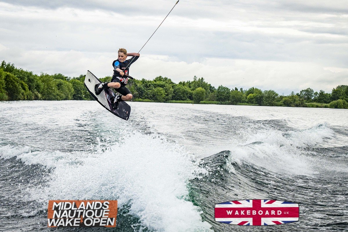 Rider at the 2024 Midlands Nautique Wake Open