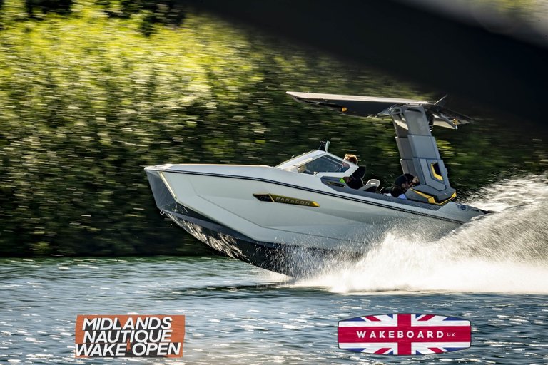 Rider at the 2024 Midlands Nautique Wake Open - Photo Mantis Pro Media