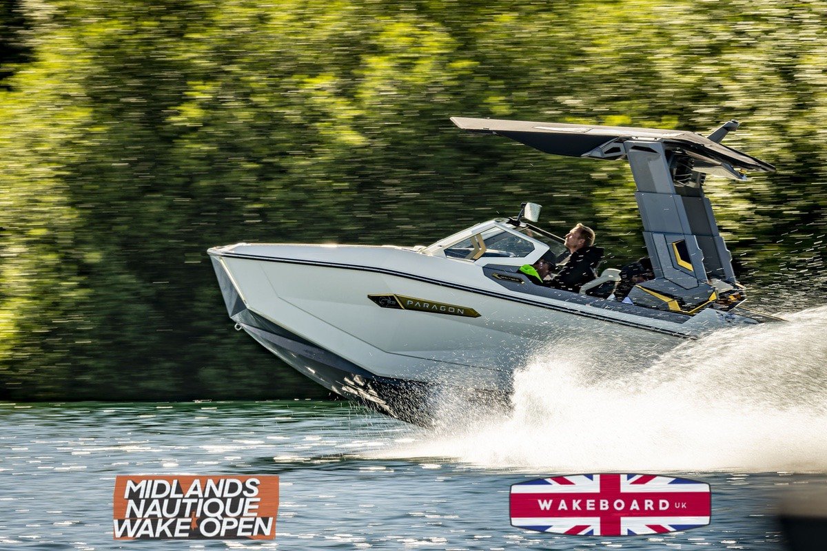 Rider at the 2024 Midlands Nautique Wake Open