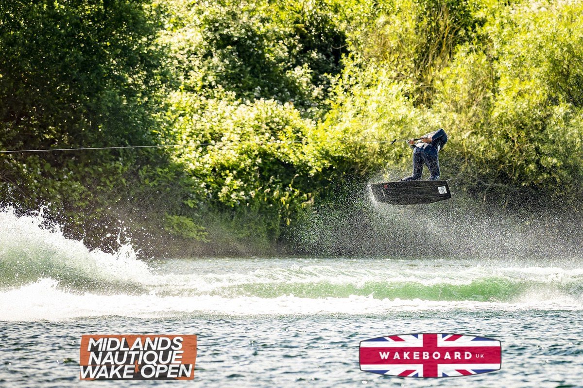Rider at the 2024 Midlands Nautique Wake Open
