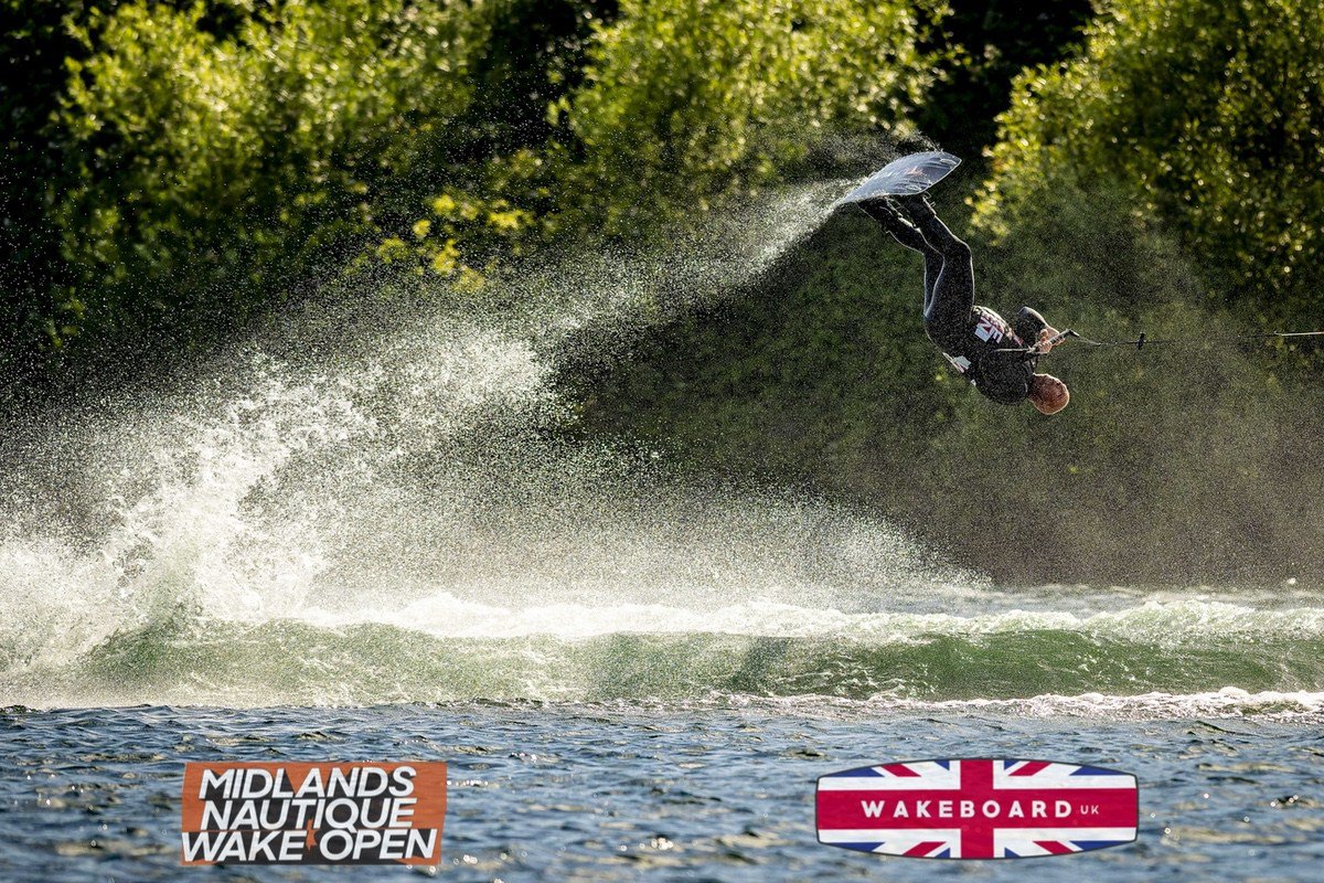 Rider at the 2024 Midlands Nautique Wake Open