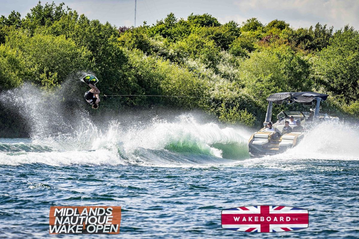 Rider at the 2024 Midlands Nautique Wake Open