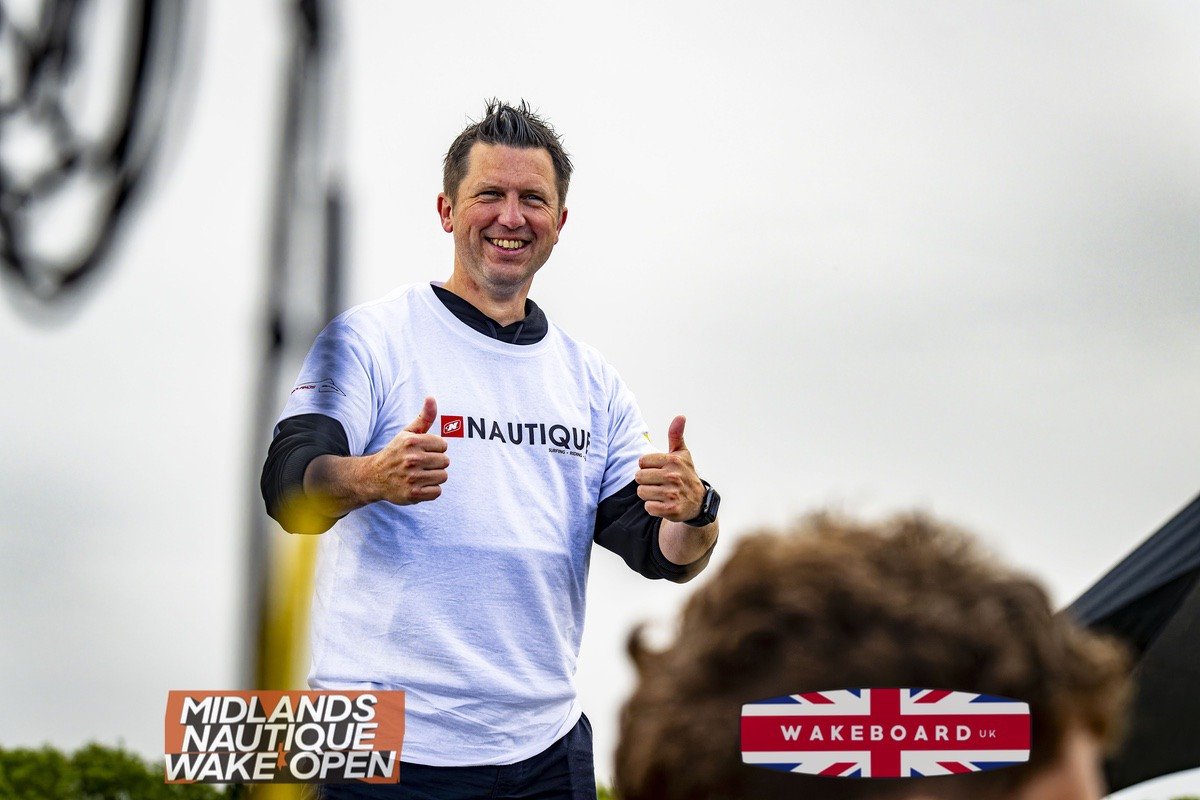 Rider at the 2024 Midlands Nautique Wake Open