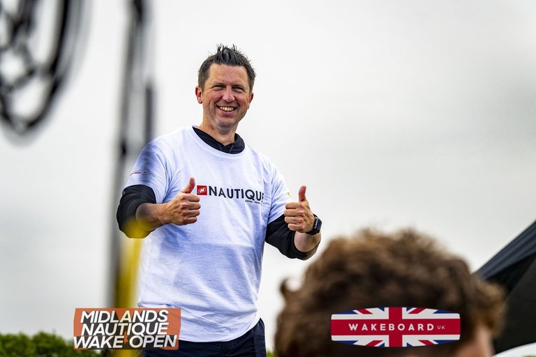 Rider at the 2024 Midlands Nautique Wake Open - Photo Mantis Pro Media