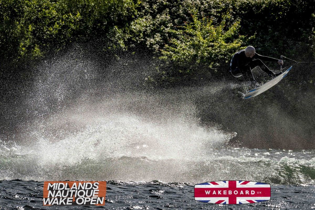 Rider at the 2024 Midlands Nautique Wake Open