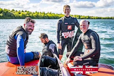 Rider at the 2024 Midlands Nautique Wake Open - Photo Mantis Pro Media